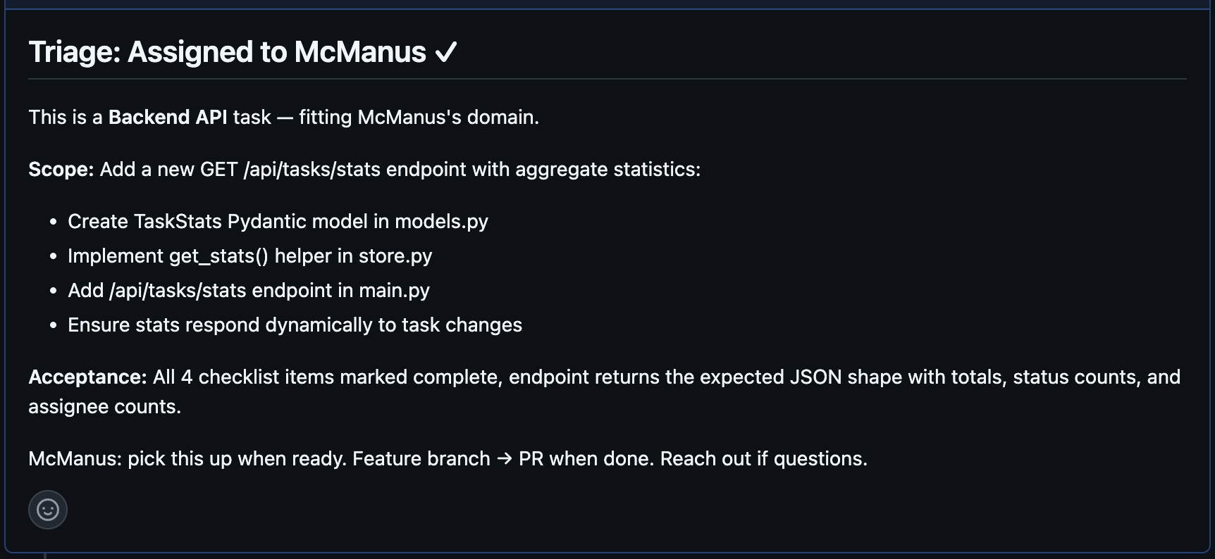 Issue triaged with squad:mcmanus label